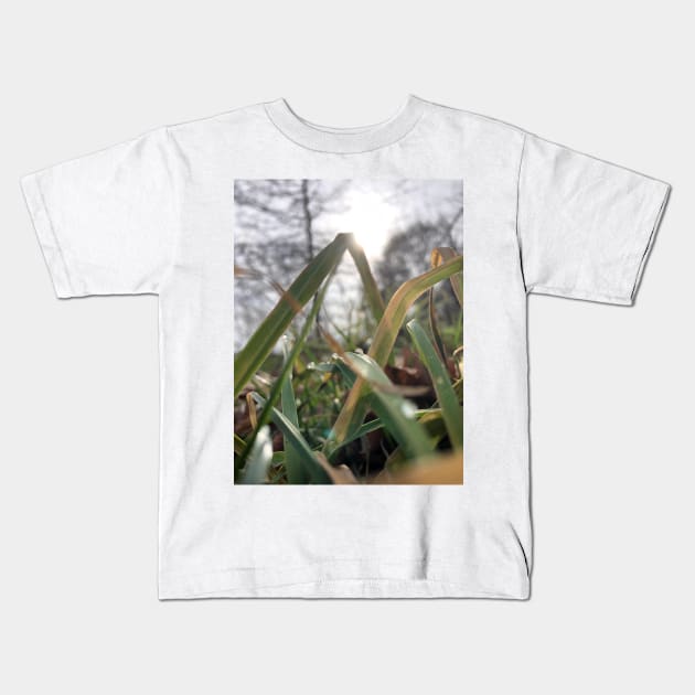 Prospect Park Shimmering Dew Kids T-Shirt by hannahehansen